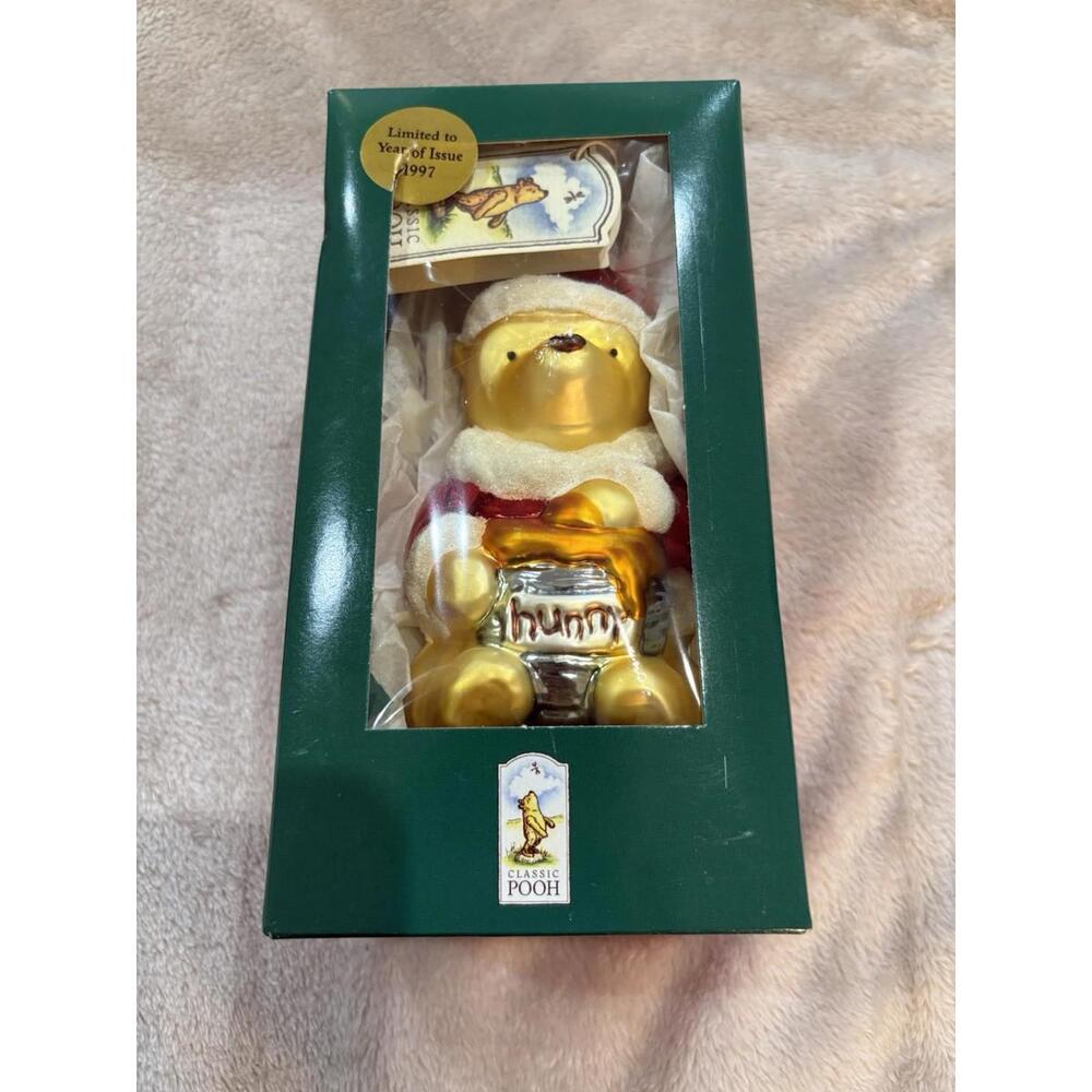 1997 Classic Pooh Christmas Ornament – Limited Year‎ of Issue – Box & Tag